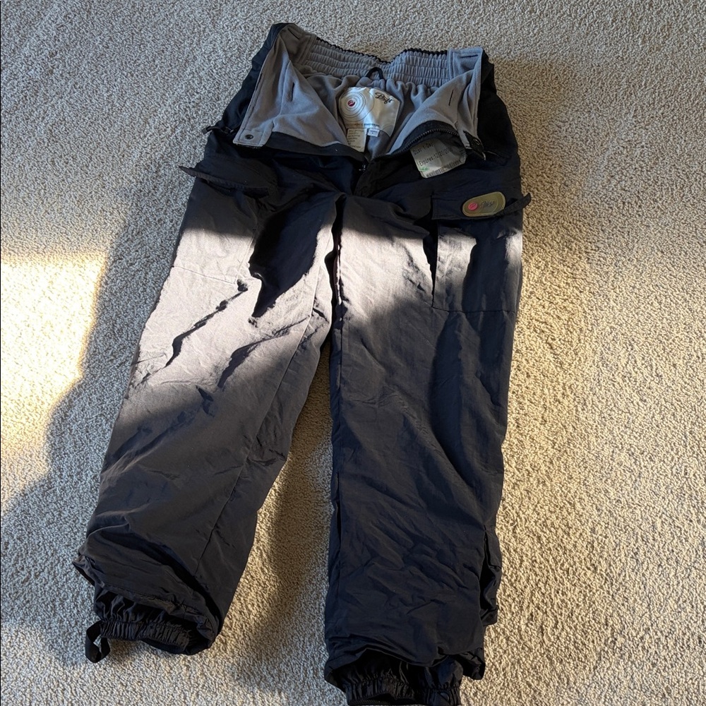 Women’s Vintage Drift Black Snow Pants